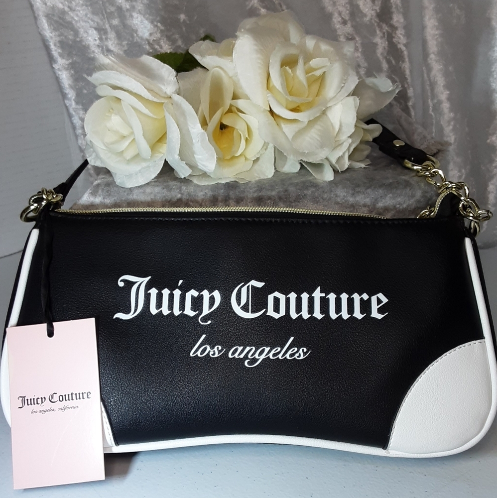 Juicy Couture Shoulder Bag N.W.T. Black And White